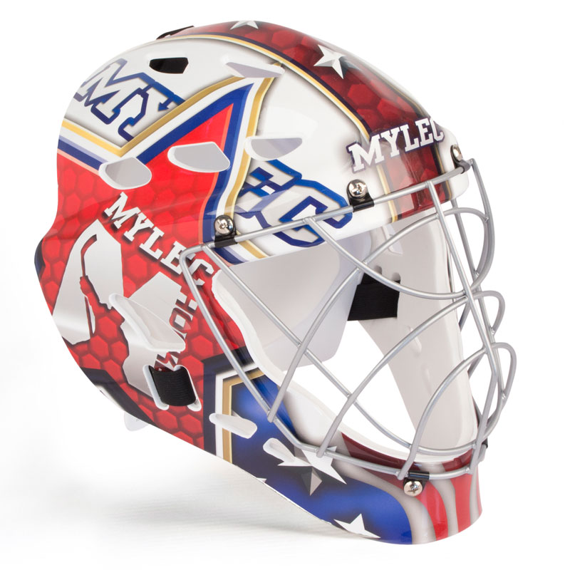 Mylec Pro Goalie Mask White Model 125 1038XXXXA for sale online 
