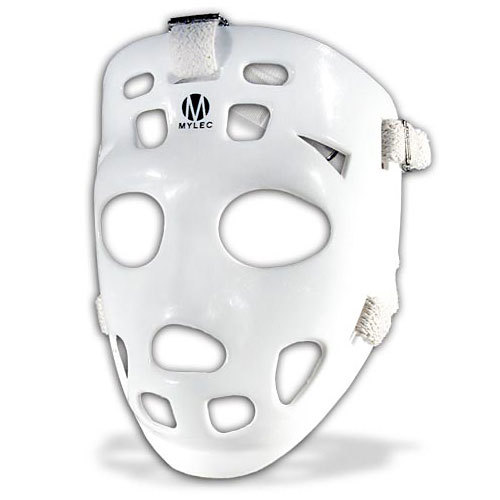 Mylec Vintage Hockey Goalie Mask White. 