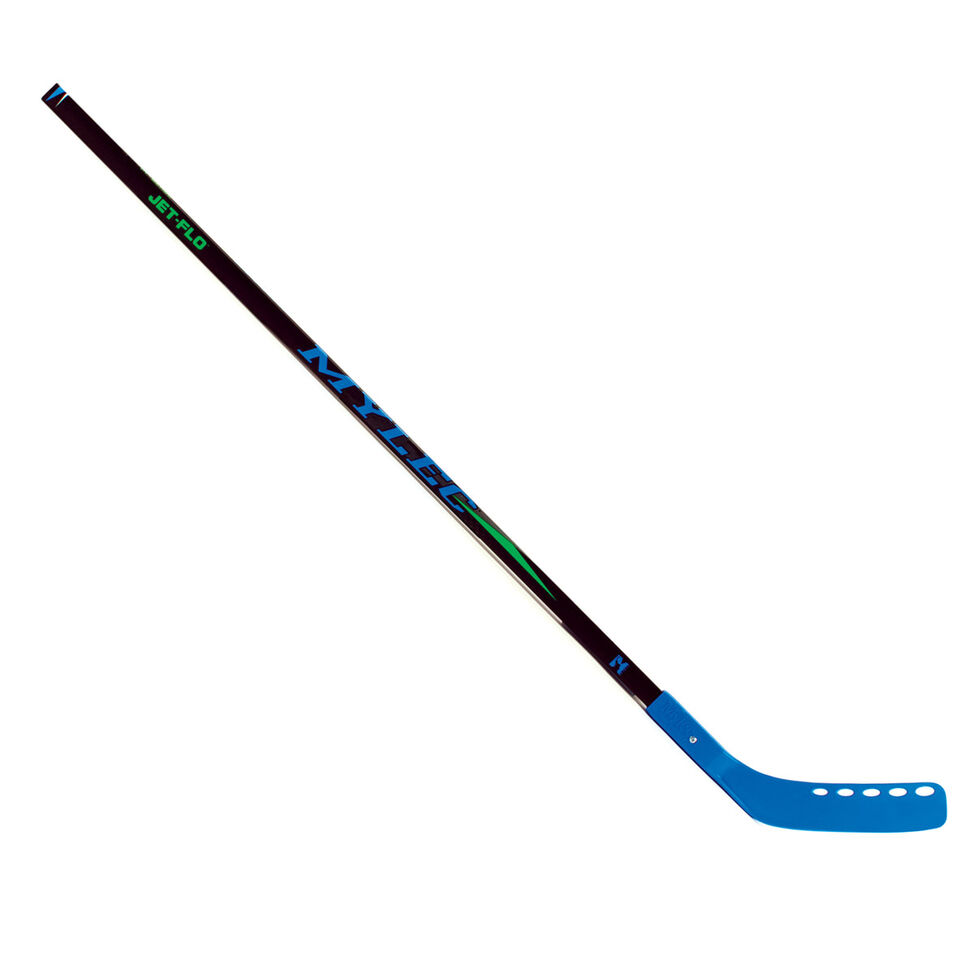 Mylec Jet-Flo Hockey Stick Neon Yellow 53 Left