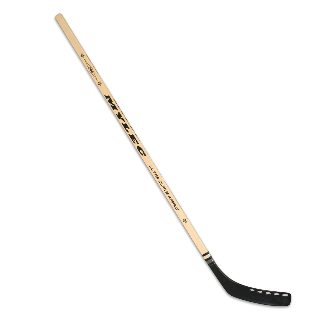 Mylec Jet-Flo 307 Junior 2-Piece Street Hockey Stick Black Lists @ $16 NEW 