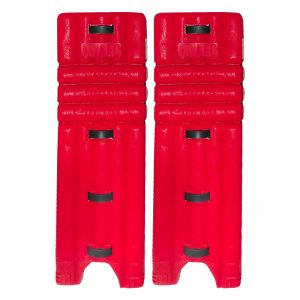 MK1 Goalie Pads - Red - Medium - Small - Small